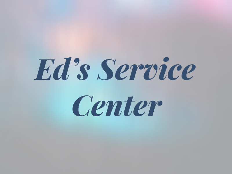 Ed's Service Center