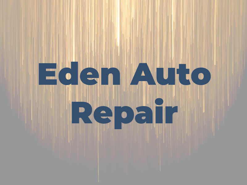 Eden Auto Repair