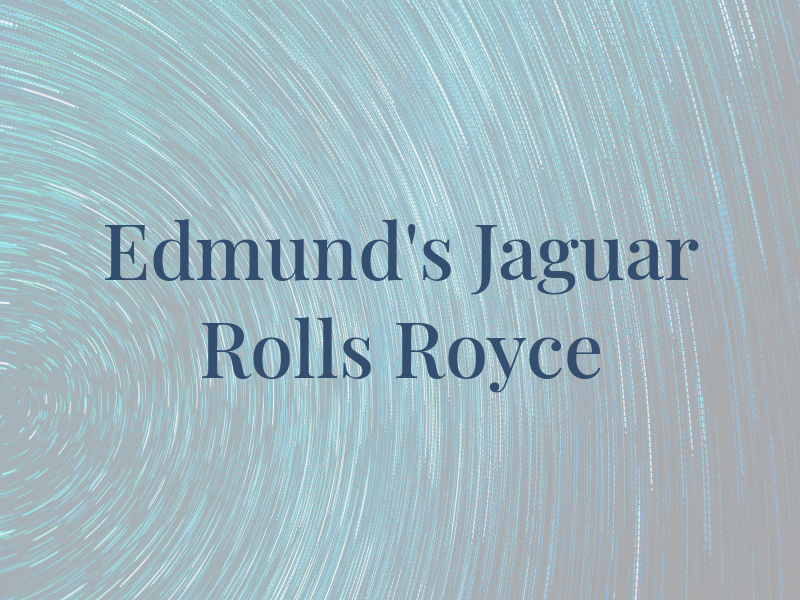 Edmund's Jaguar Rolls Royce