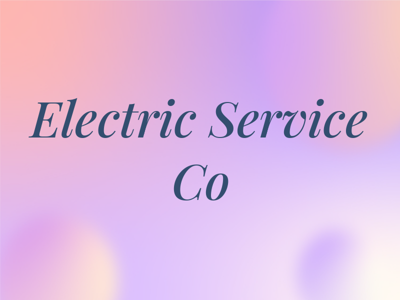 Electric Service Co