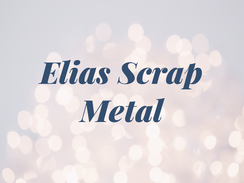 Elias Scrap Metal