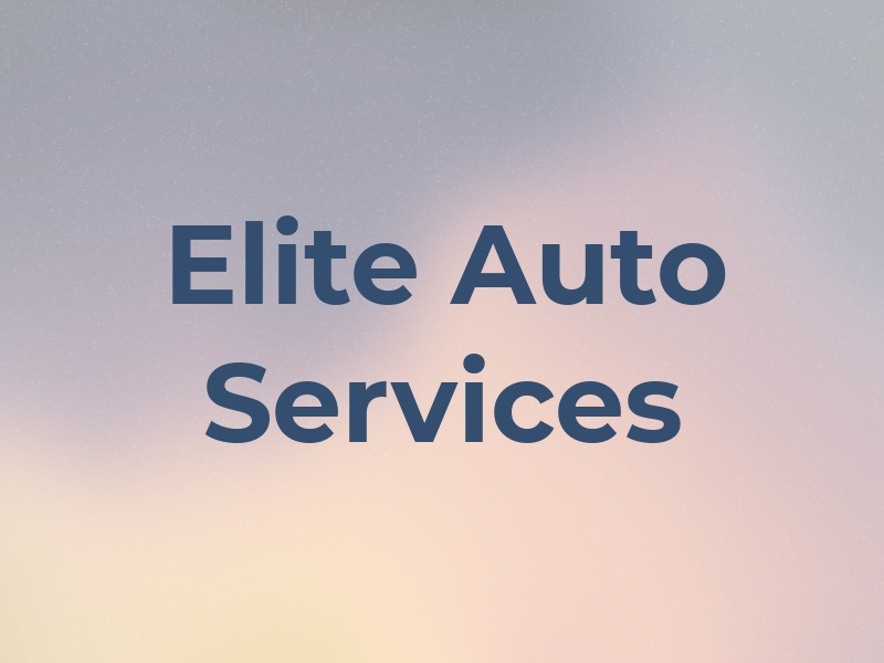 Elite Auto Services