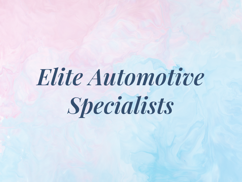 Elite Automotive Specialists