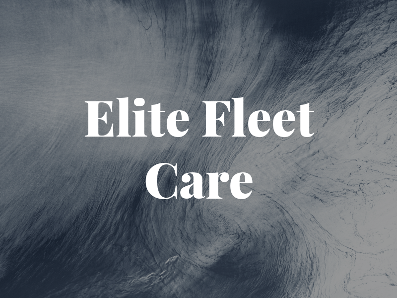 Elite Fleet Care