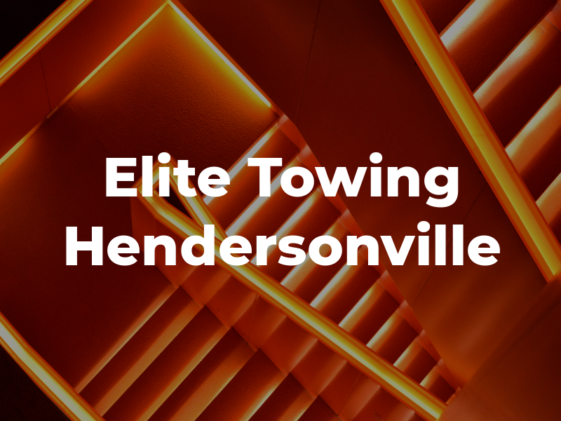 Elite Towing Hendersonville