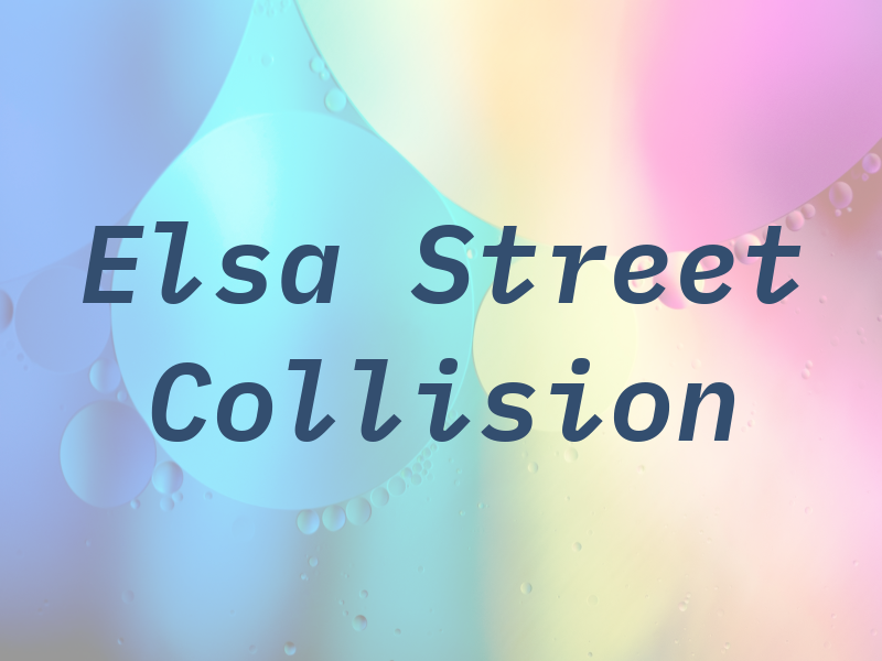 Elsa Street Collision