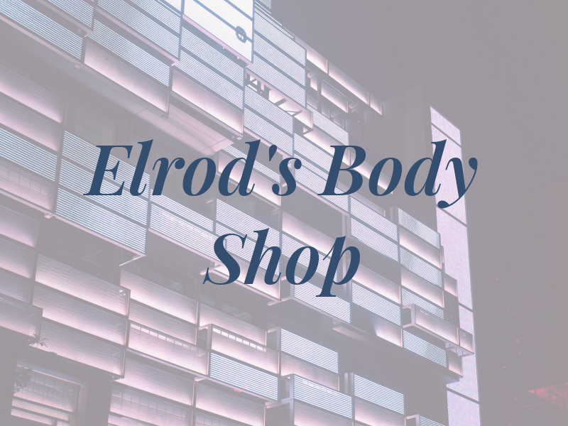 Elrod's Body Shop