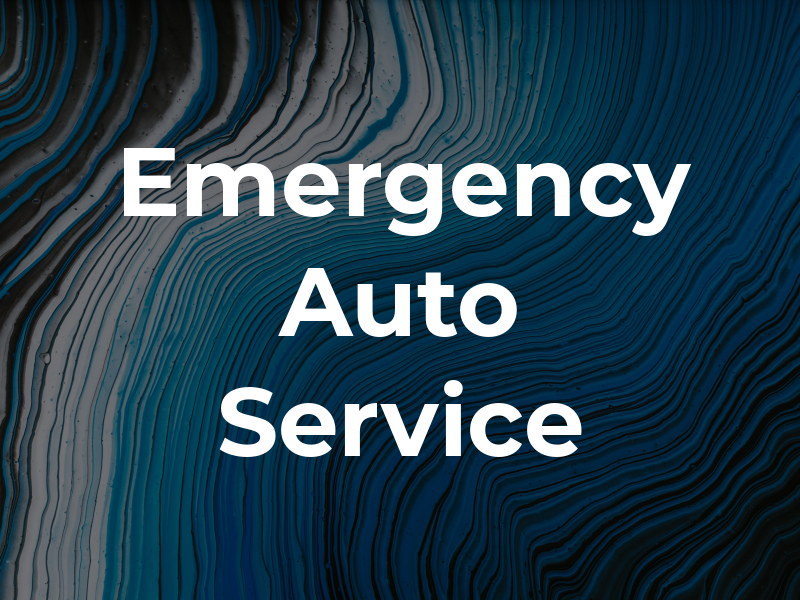 Emergency Auto Service