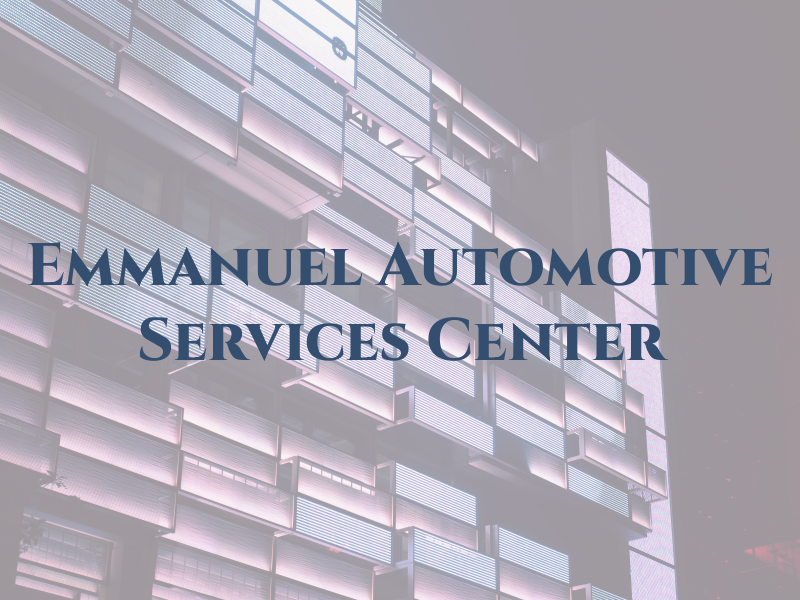 Emmanuel Automotive Services Center