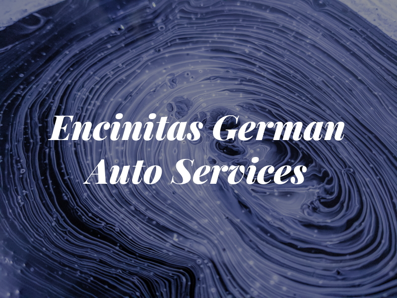 Encinitas German Auto Services