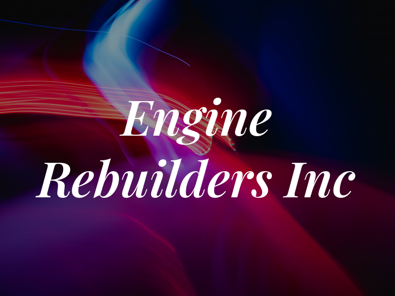 Engine Rebuilders Inc
