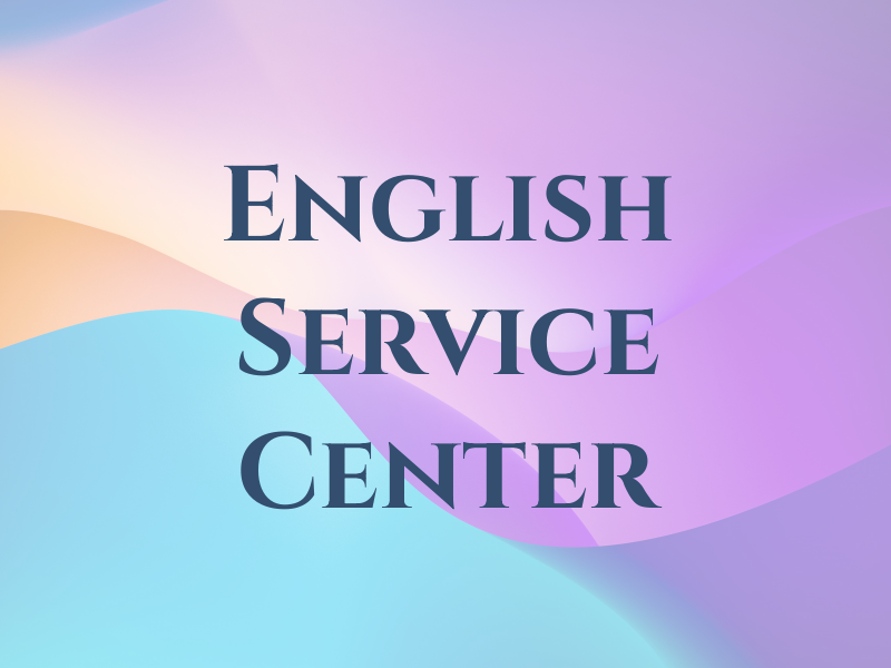 English Service Center