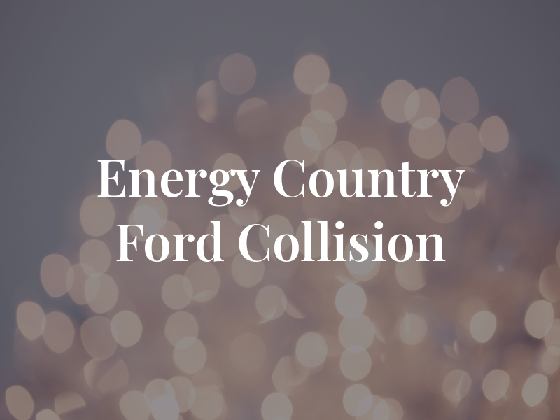 Energy Country Ford Collision