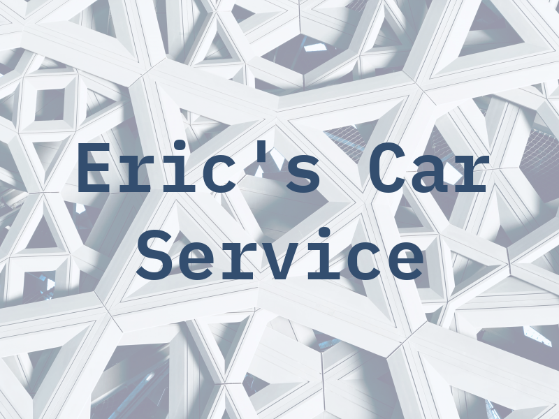 Eric's Car Service