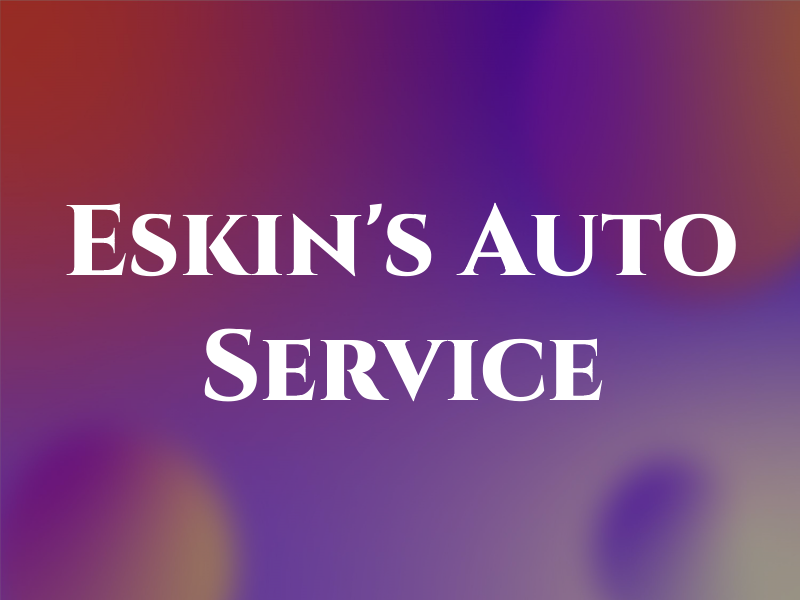 Eskin's Auto Service