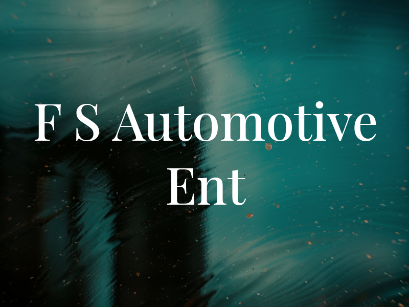 F S Automotive Ent