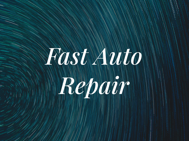 Fast Car Auto Repair