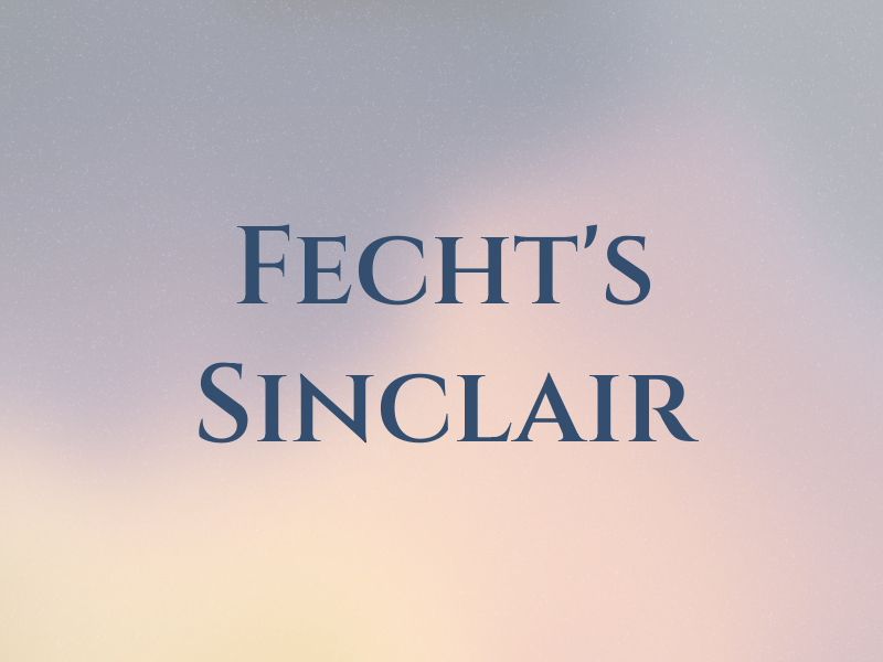 Fecht's Sinclair