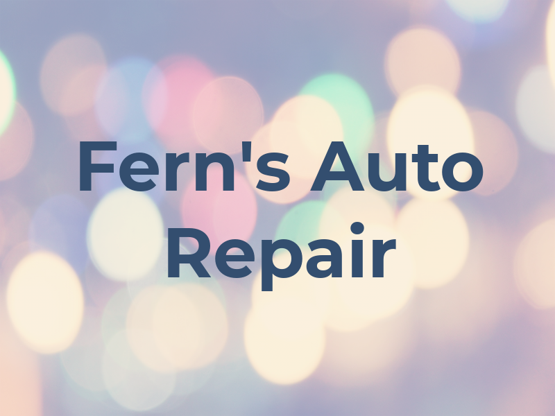 Fern's Auto Repair