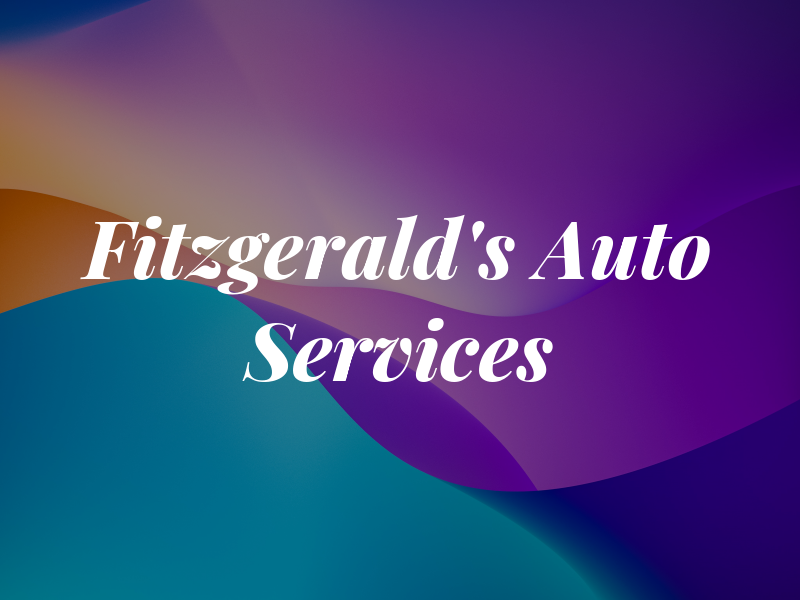 Fitzgerald's Auto Services
