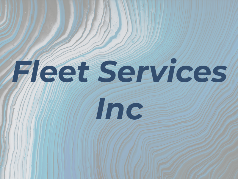 Fleet Services Inc