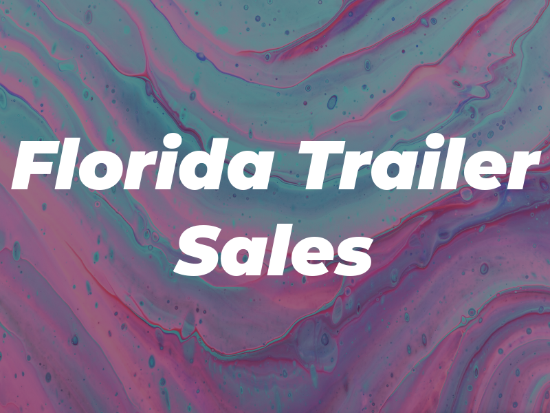 Florida Trailer Sales Inc