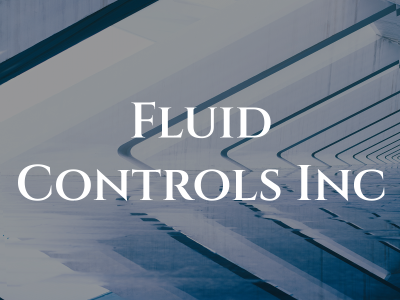 Fluid Controls Inc