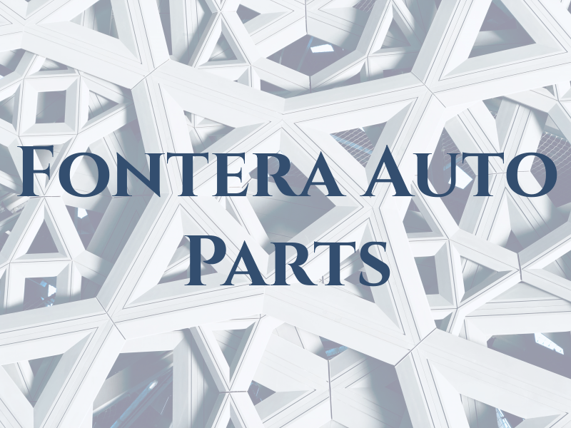 Fontera Auto Parts