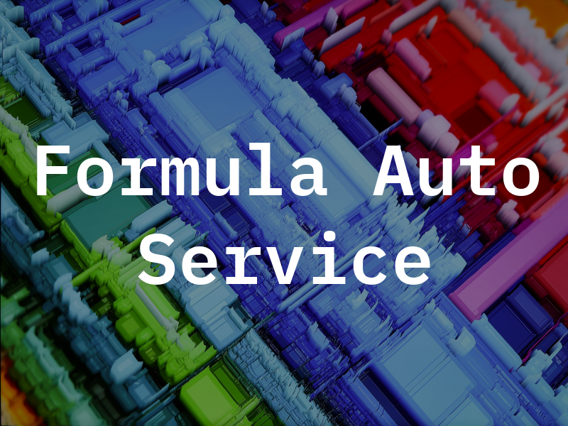 Formula Auto Service