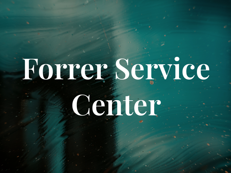 Forrer Service Center