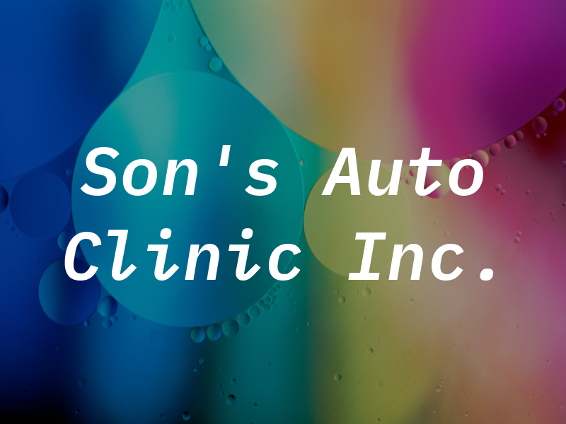 Fox & Son's Auto Clinic Inc.