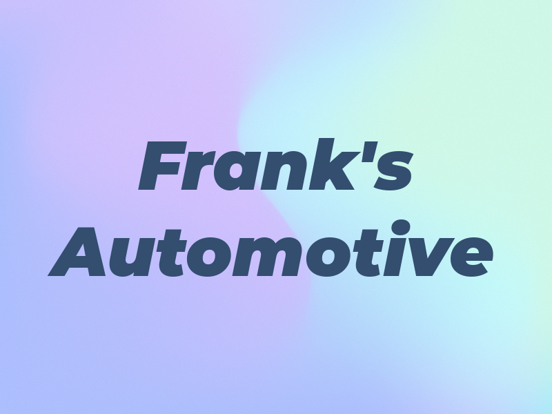 Frank's Automotive