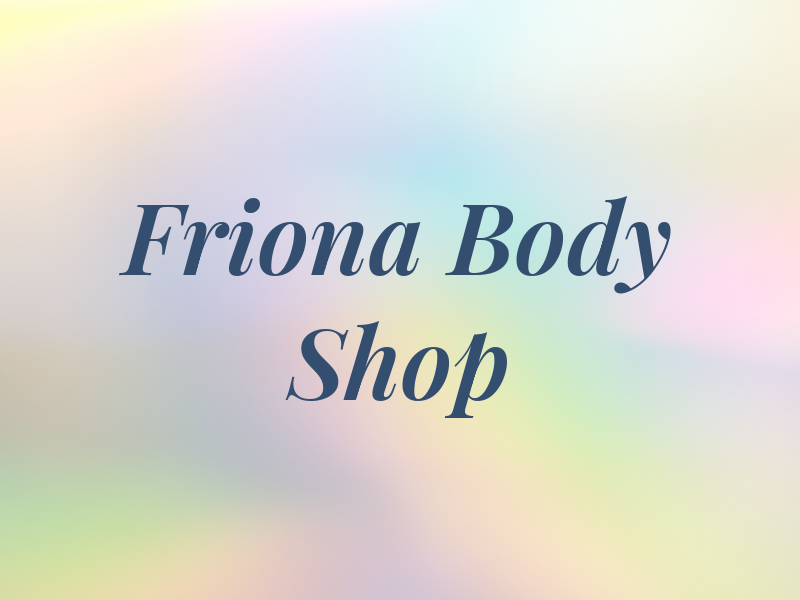 Friona Body Shop