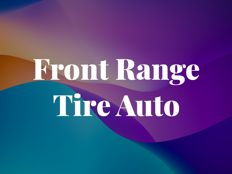 Front Range Tire & Auto