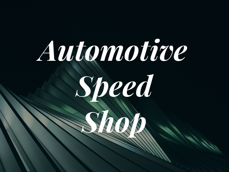 Gt Automotive Speed Shop