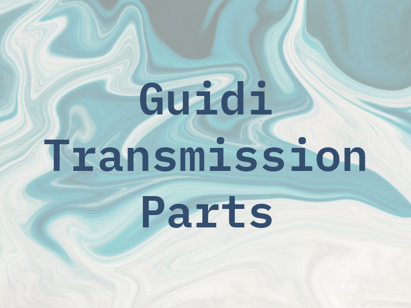 Guidi Transmission Parts