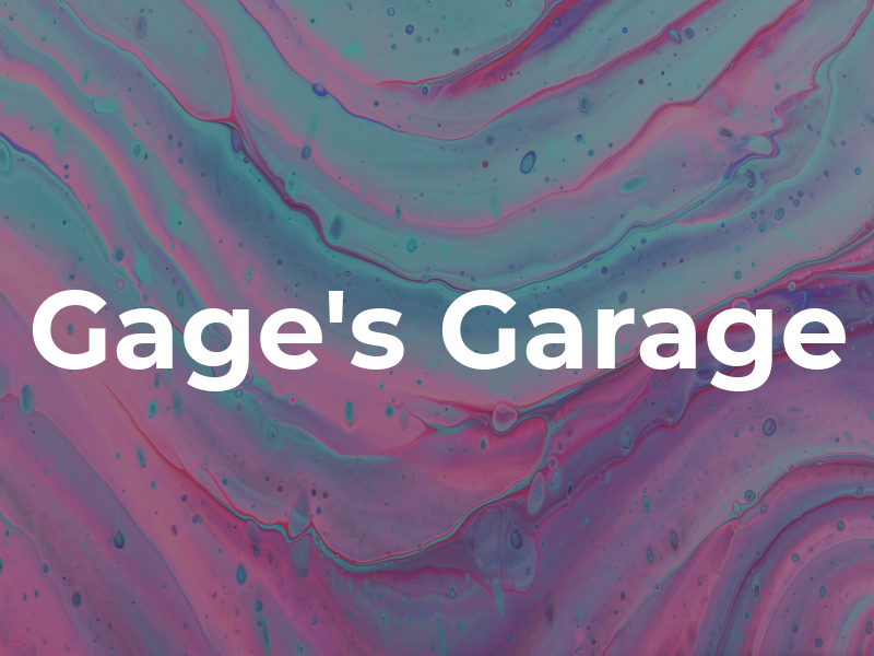 Gage's Garage