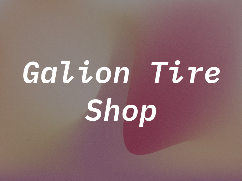 Galion Tire Shop