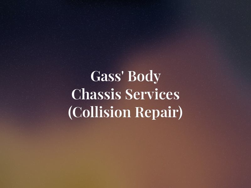 Gass' Body & Chassis Services Inc (Collision Repair)