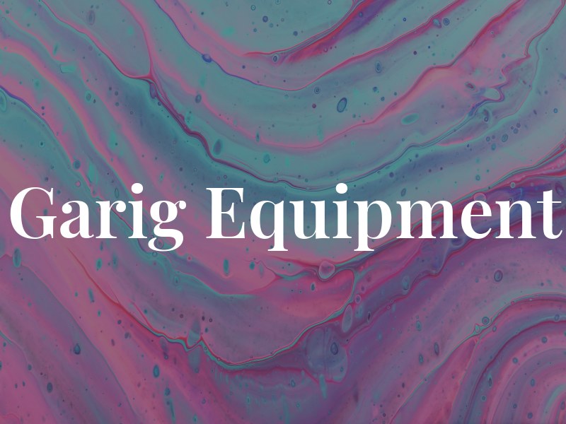 Garig Equipment