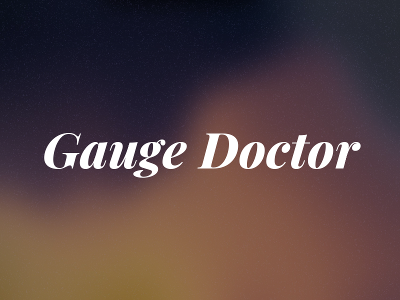 Gauge Doctor
