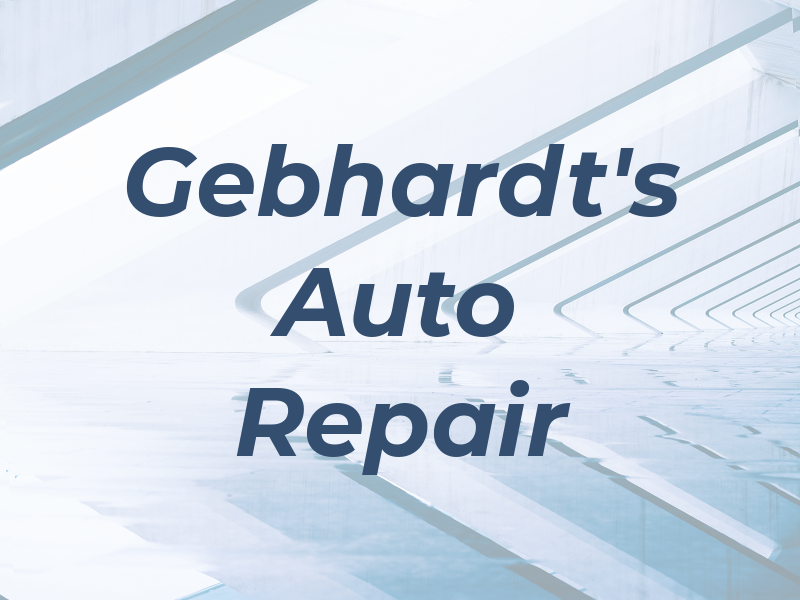 Gebhardt's Auto Repair