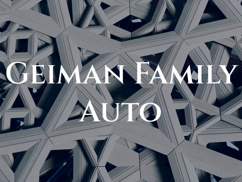 Geiman Family Auto