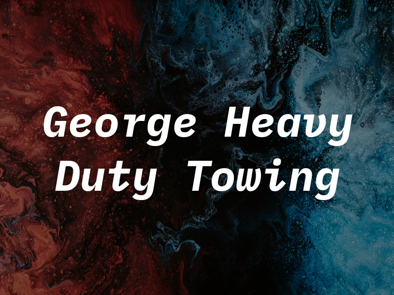 George Heavy Duty Towing