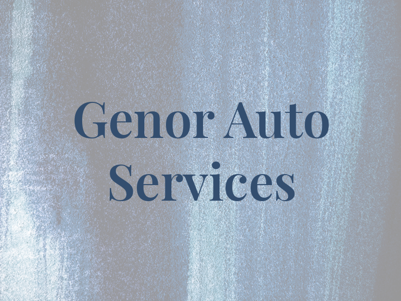 Genor Auto Services