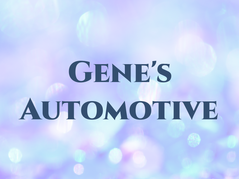 Gene's Automotive