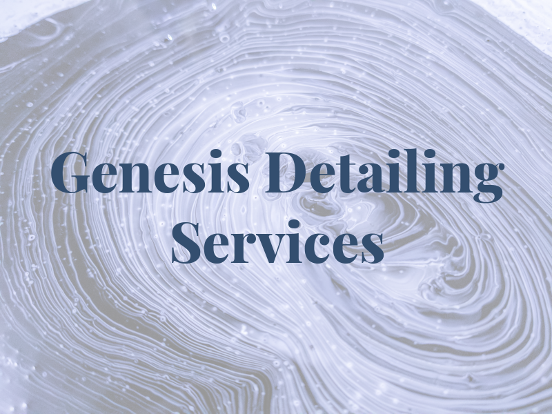 Genesis Detailing Services