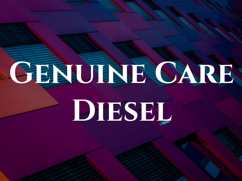 Genuine Car Care and Diesel