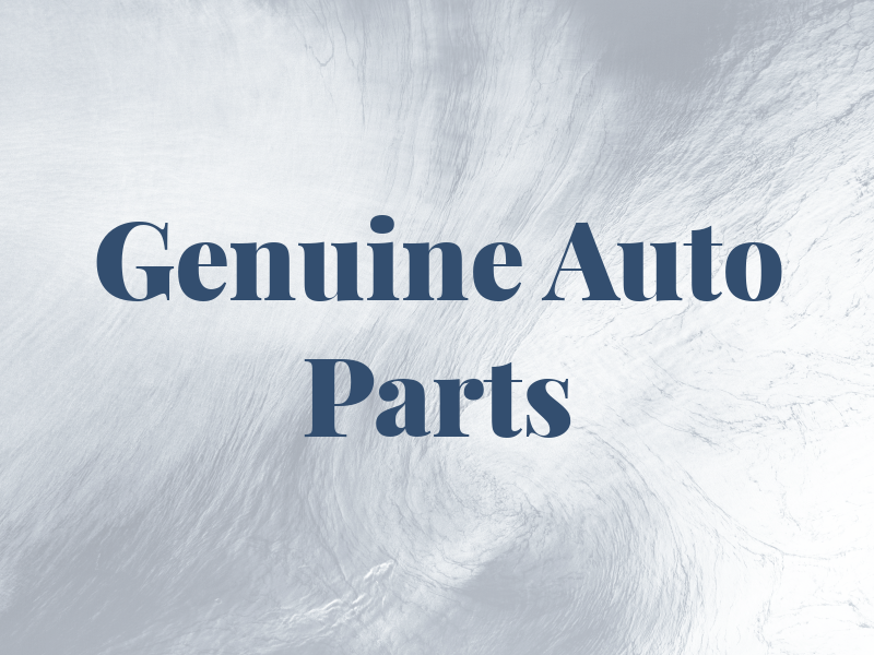 Genuine Auto Parts
