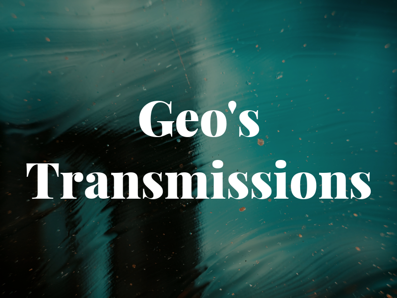 Geo's Transmissions